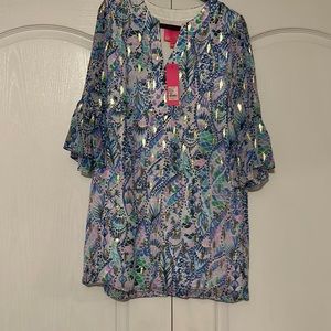 NWT Lilly Pulitzer Elenora Silk dress